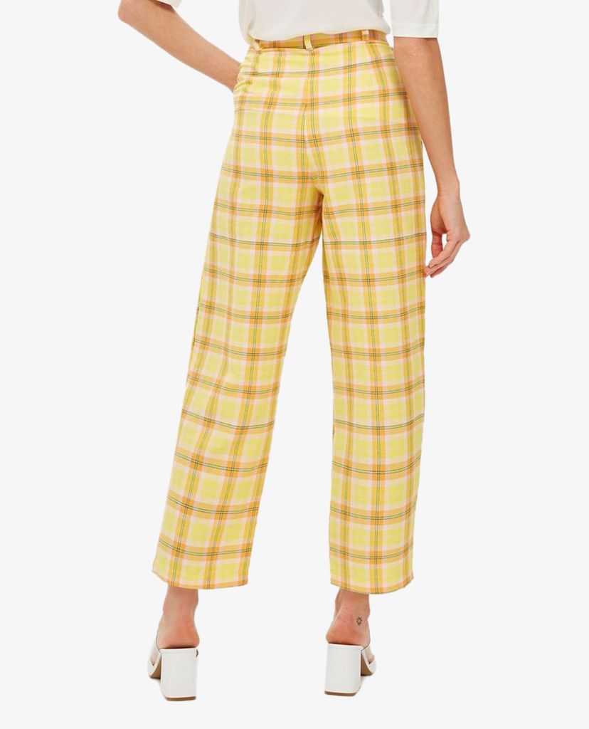 TOPSHOP - Quần kiểu nữ họa tiết caro Summer Check