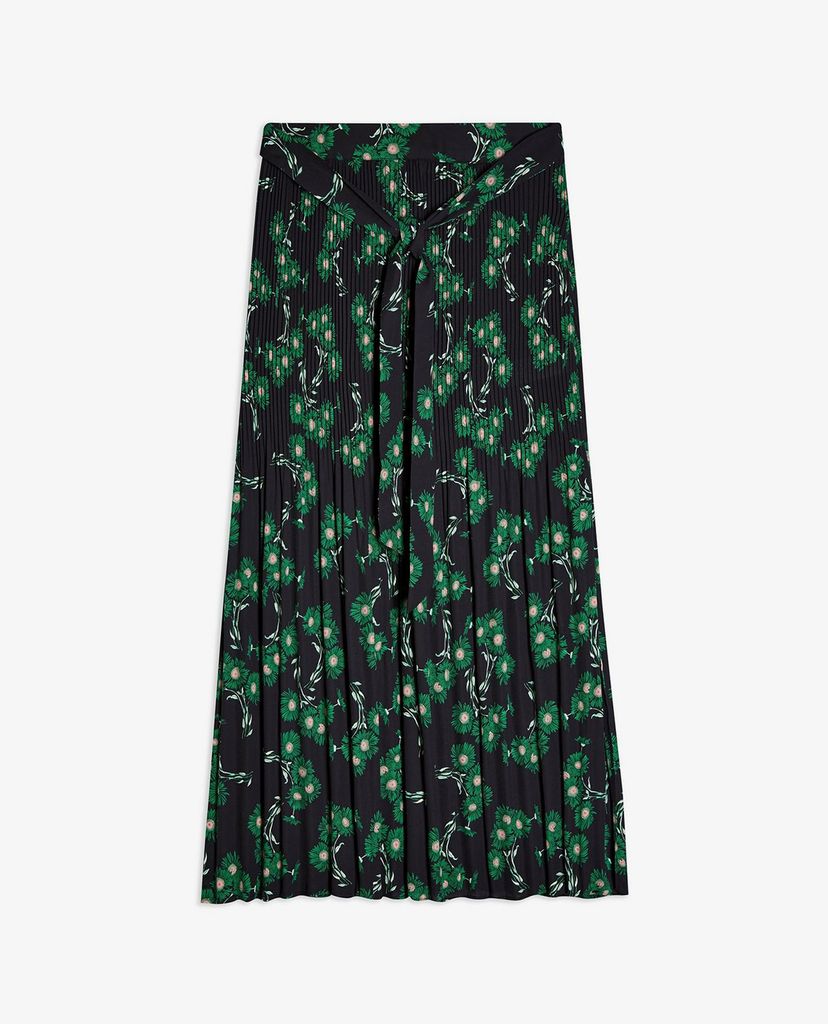 TOPSHOP - Chân váy midi PETITE Crystal Pleated