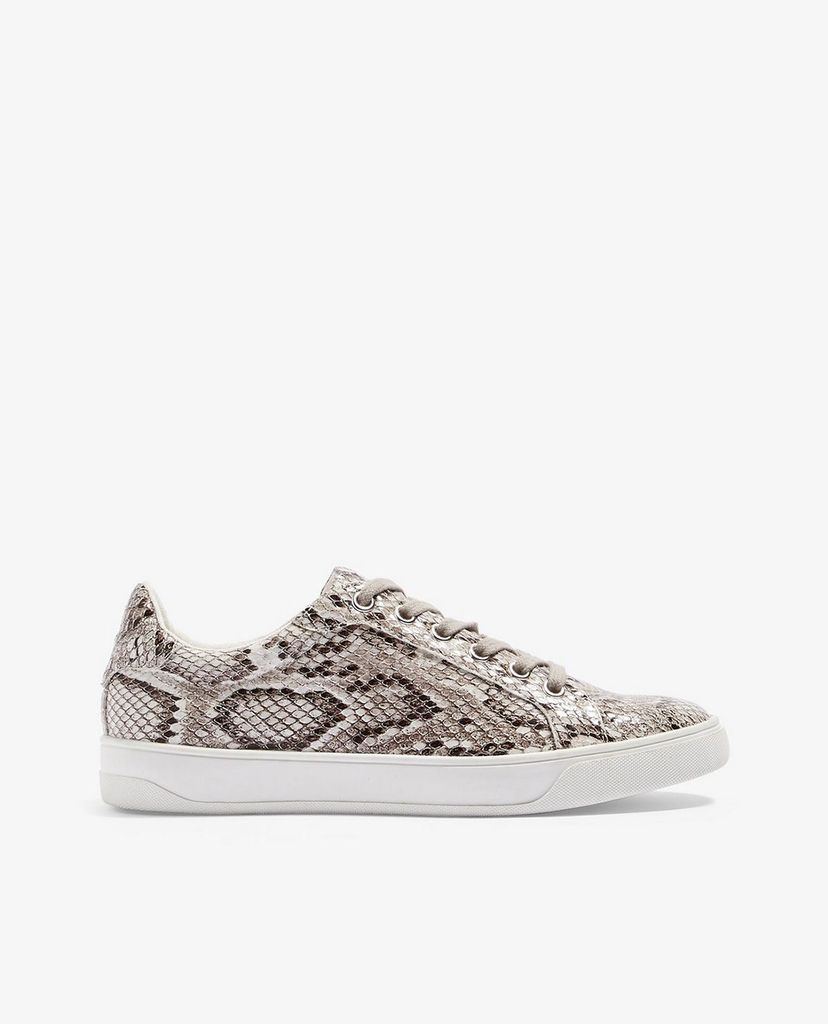 TOPSHOP - Giày sneaker nữ da rắn Cola Lace Up