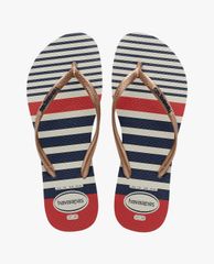 HAVAIANAS - Dép nữ Slim Nautical