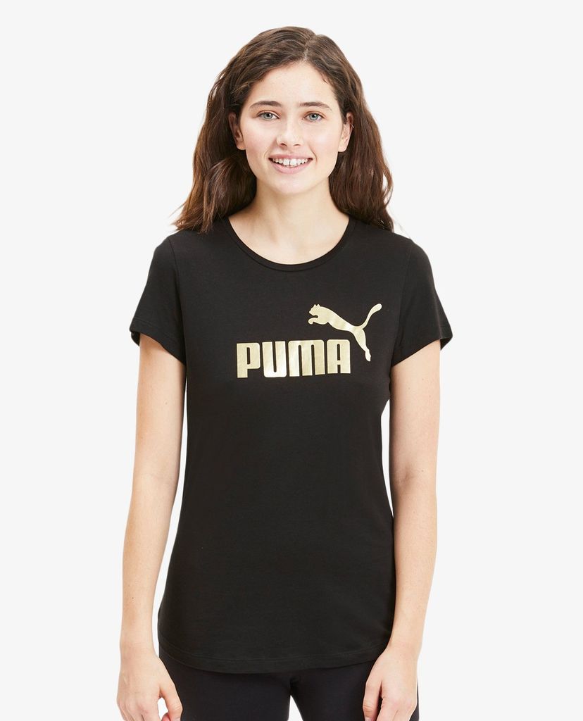 PUMA - Áo thun thể thao nữ Sportstyle Essentials+ Metallic