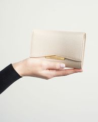 CHARLES & KEITH - Ví nữ dạng gập Metallic Accent