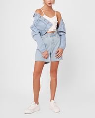 GIGI - Áo khoác denim nữ phom croptop thời trang