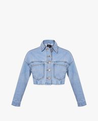 GIGI - Áo khoác denim nữ phom croptop thời trang
