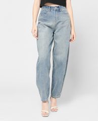 GIGI - Quần jeans nữ denim phom baggy thời trang