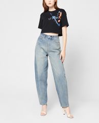 GIGI - Quần jeans nữ denim phom baggy thời trang
