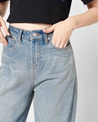 GIGI - Quần jeans nữ denim phom baggy thời trang
