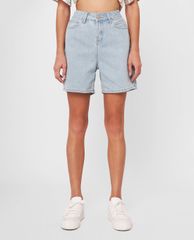 GIGI - Quần shorts nữ denim lưng cao hiện đại