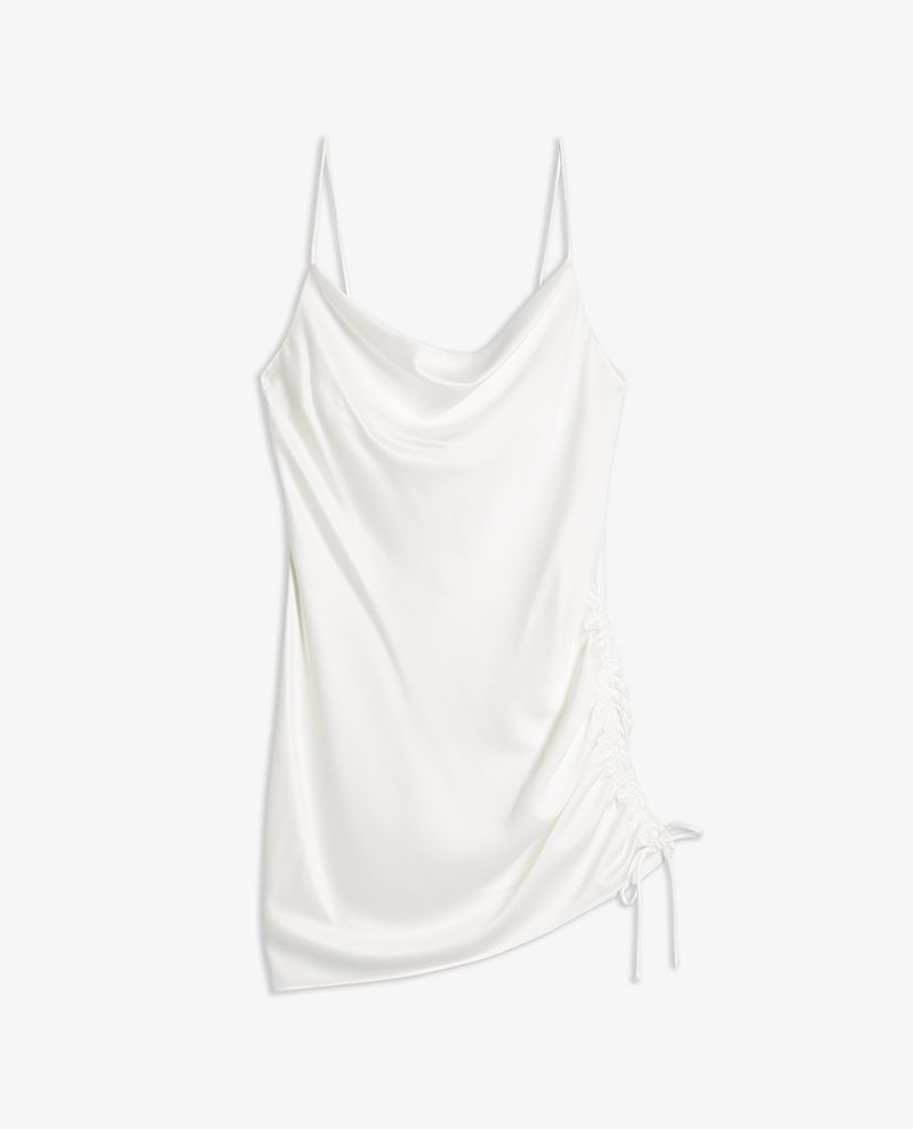 TOPSHOP - Đầm mini hai dây rút dây Ruched