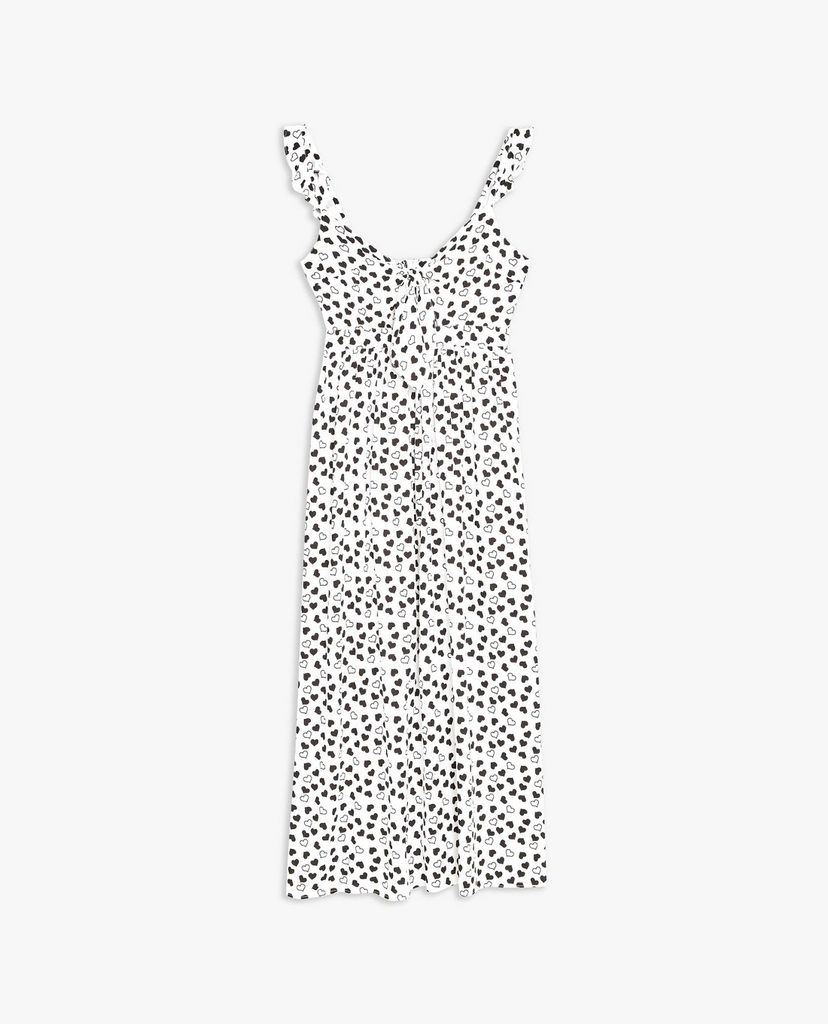 TOPSHOP - Đầm midi maxi hai dây Heart Knot