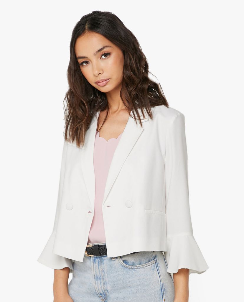 TOPSHOP - Áo blazer nữ tay dài ống loe thời trang