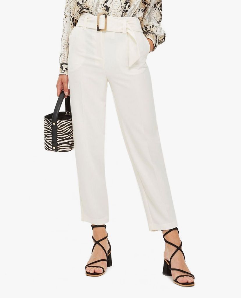 TOPSHOP - Quần kiểu nữ phối thắt lưng Jodi Belted Peg
