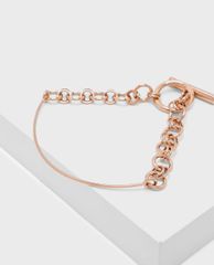 CHARLES & KEITH - Dây chuyền nữ mắc xích Metal Ring Decorative