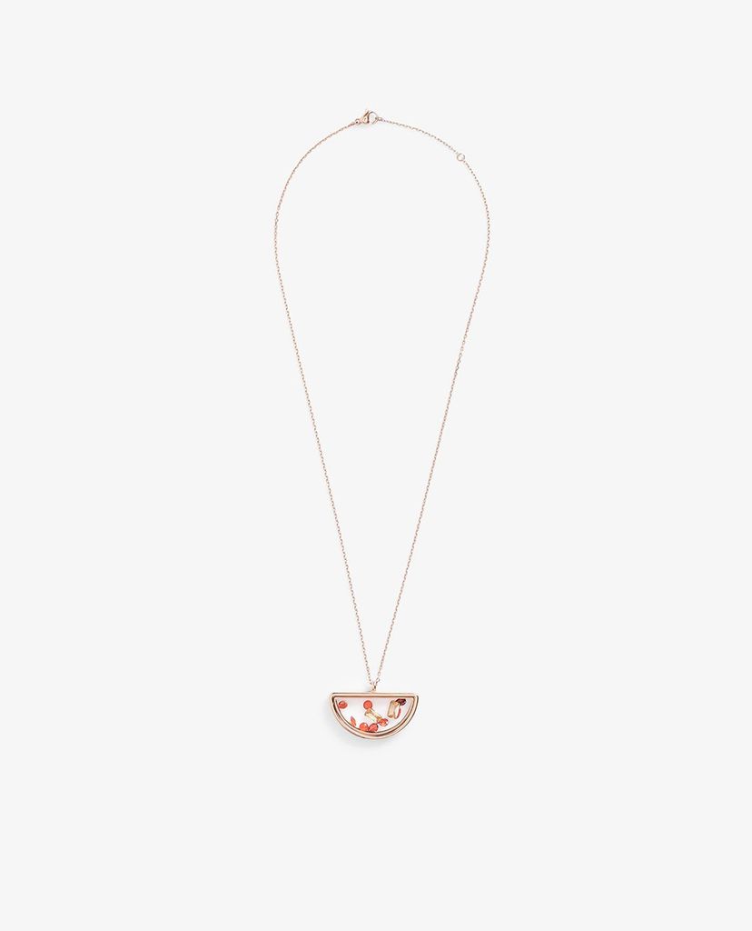 CHARLES & KEITH - Dây chuyền nữ Semi Circle Floating Locket