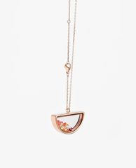 CHARLES & KEITH - Dây chuyền nữ Semi Circle Floating Locket