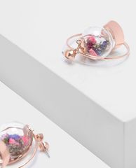 CHARLES & KEITH - Khuyên tai nữ Dry Flower Decorative