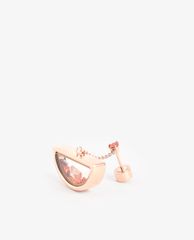 CHARLES & KEITH - Khuyên tai nữ Semi-Circle Floating Locket Drop