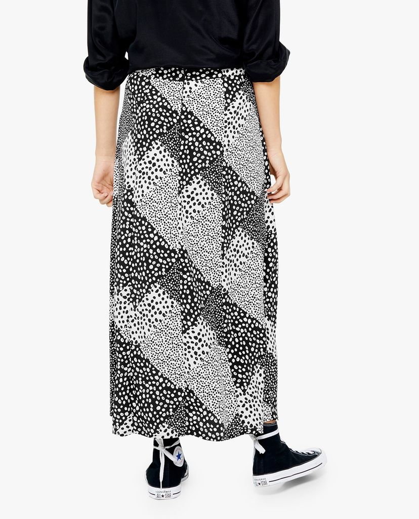 TOPSHOP - Chân váy midi Petite Size Dotted