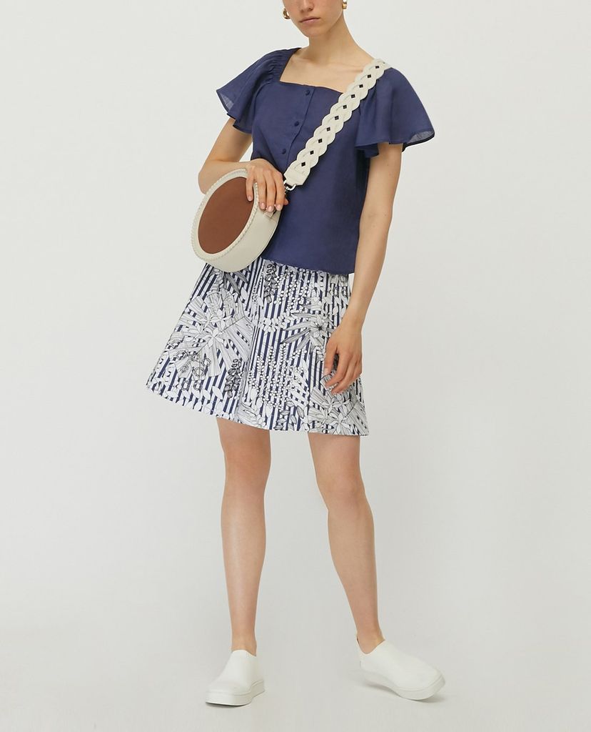 MAX&Co. - Chân váy mini chữ A Line Gabardine
