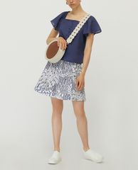 MAX&Co. - Chân váy mini chữ A Line Gabardine