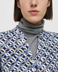 MAX&Co. - Đầm mini cổ V tay dài Flounce In Sablé