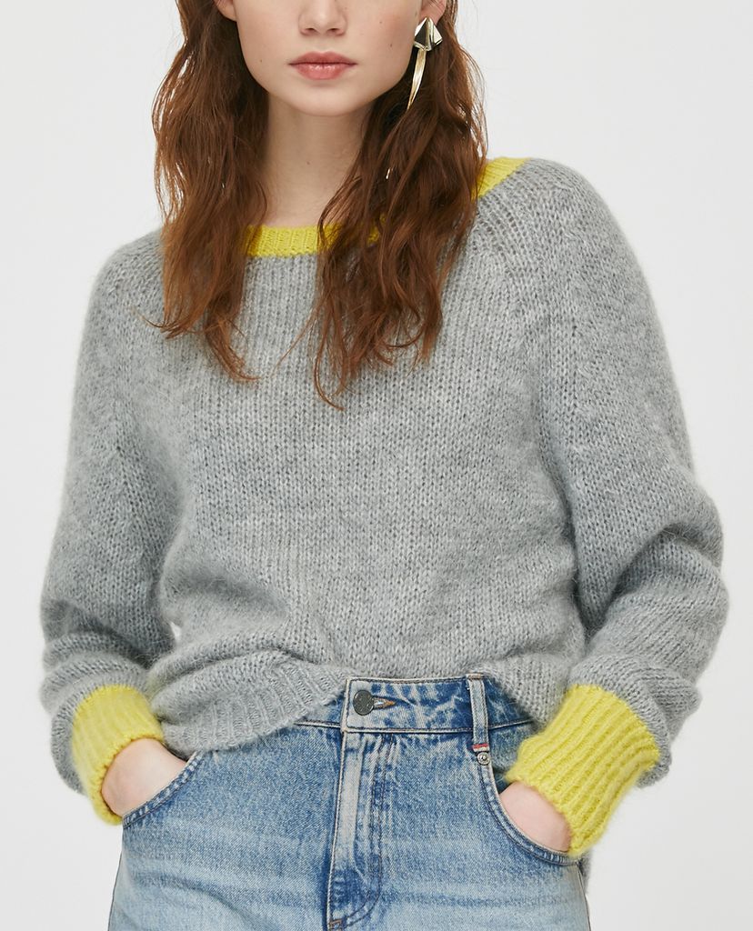 MAX&Co. - Áo len nữ tay dài cổ thuyền Mohair