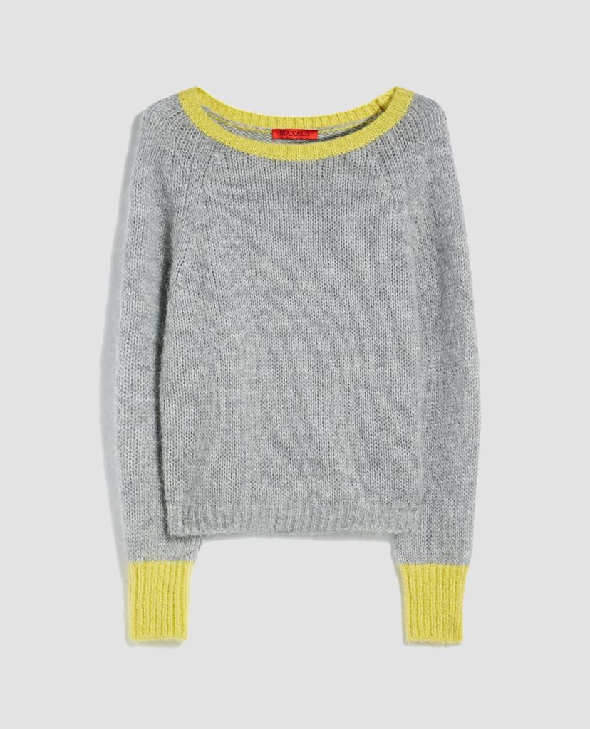 MAX&Co. - Áo len nữ tay dài cổ thuyền Mohair