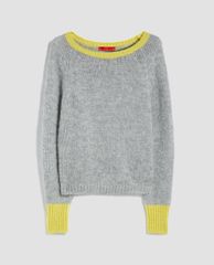 MAX&Co. - Áo len nữ tay dài cổ thuyền Mohair