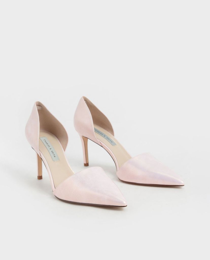 CHARLES & KEITH - Giày cao gót mũi nhọn thời trang