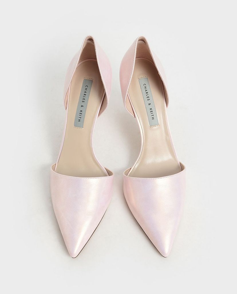 CHARLES & KEITH - Giày cao gót mũi nhọn thời trang