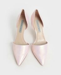CHARLES & KEITH - Giày cao gót mũi nhọn thời trang