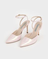 CHARLES & KEITH - Giày cao gót mũi nhọn thời trang
