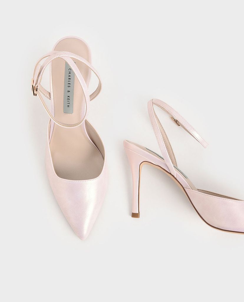 CHARLES & KEITH - Giày cao gót mũi nhọn thời trang