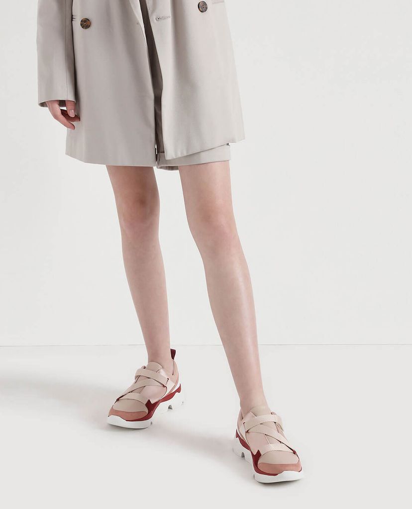 CHARLES & KEITH - Giày sneaker nữ quai dán Velcro Slip On