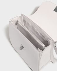 CHARLES & KEITH - Túi xách tay nữ chữ nhật Classic Push Lock