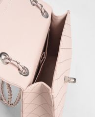 CHARLES & KEITH - Túi đeo vai nữ chữ nhật Quilted Chain Strap