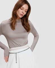 CHARLES & KEITH - Thắt lưng nữ phối mắc xích hiện đại