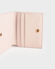 CHARLES & KEITH - Ví nữ mini dạng gập Zip Around