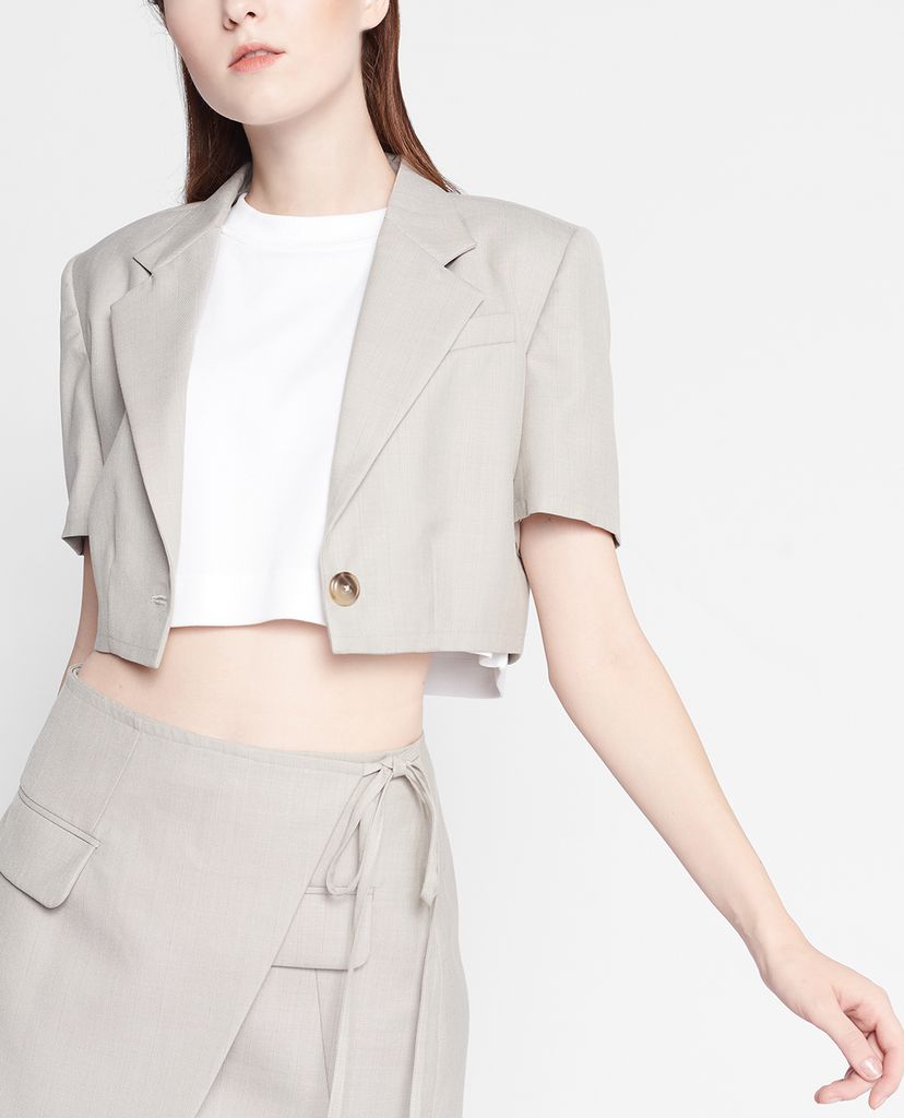 GIGI - Áo blazer nữ phom croptop hiện đại