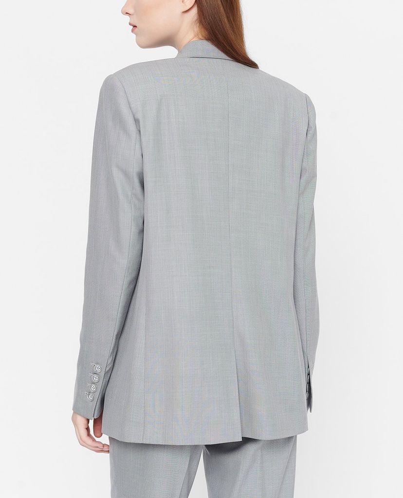 GIGI - Áo blazer nữ dáng dài phối nút cài thời trang