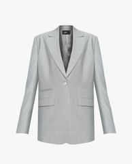 GIGI - Áo blazer nữ dáng dài phối nút cài thời trang
