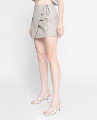 GIGI - Chân váy mini chữ A dáng quấn thời trang