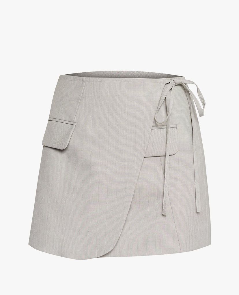 GIGI - Chân váy mini chữ A dáng quấn thời trang