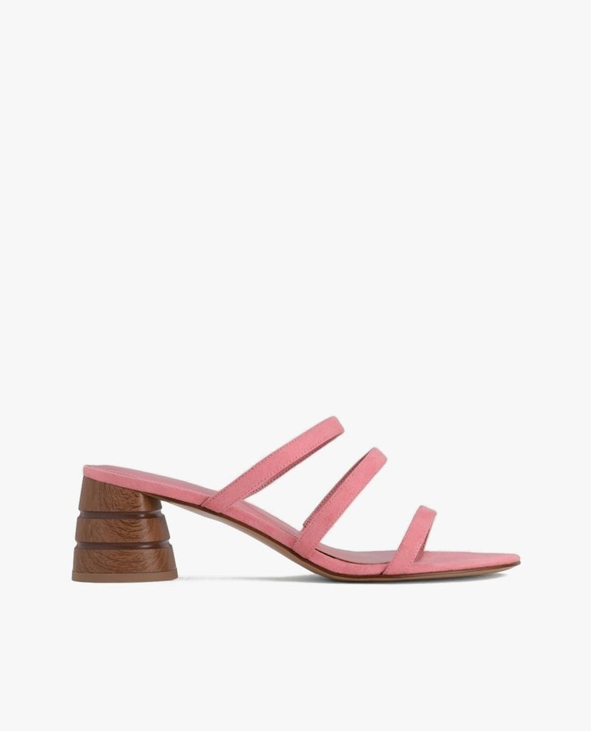 PEDRO - Giày cao gót quai ngang đế trụ Strappy