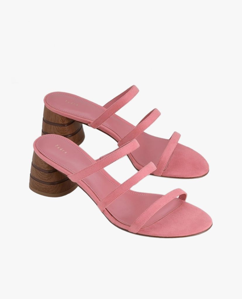 PEDRO - Giày cao gót quai ngang đế trụ Strappy
