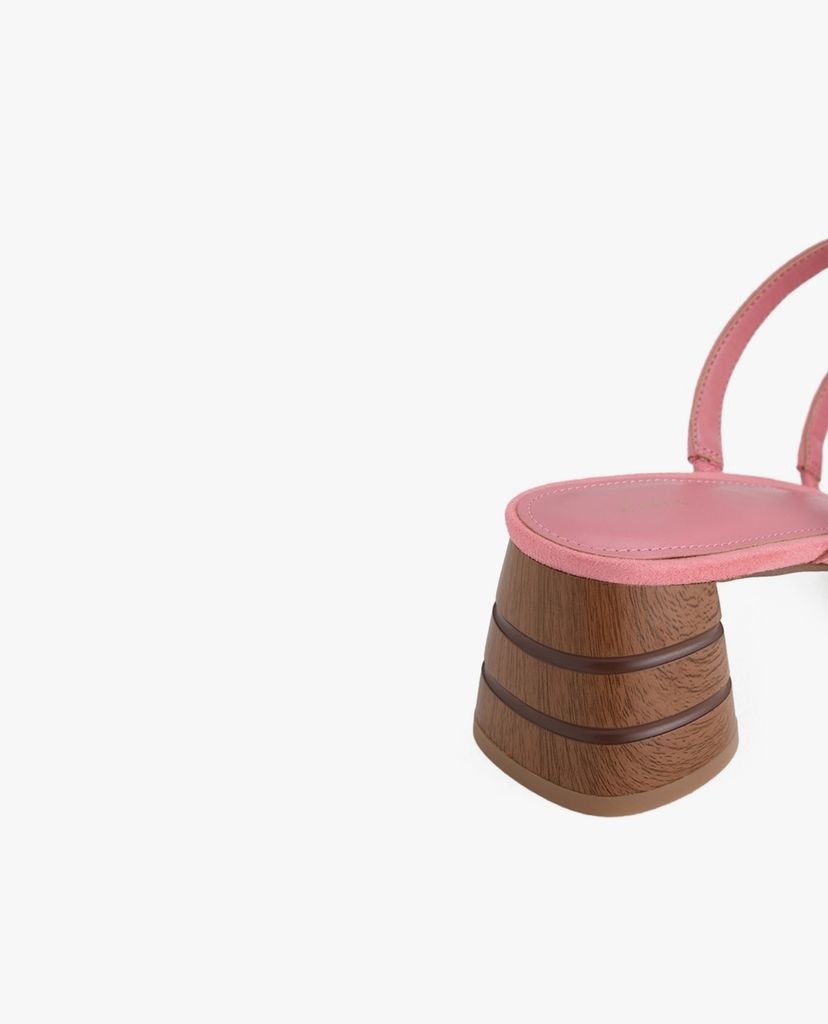 PEDRO - Giày cao gót quai ngang đế trụ Strappy