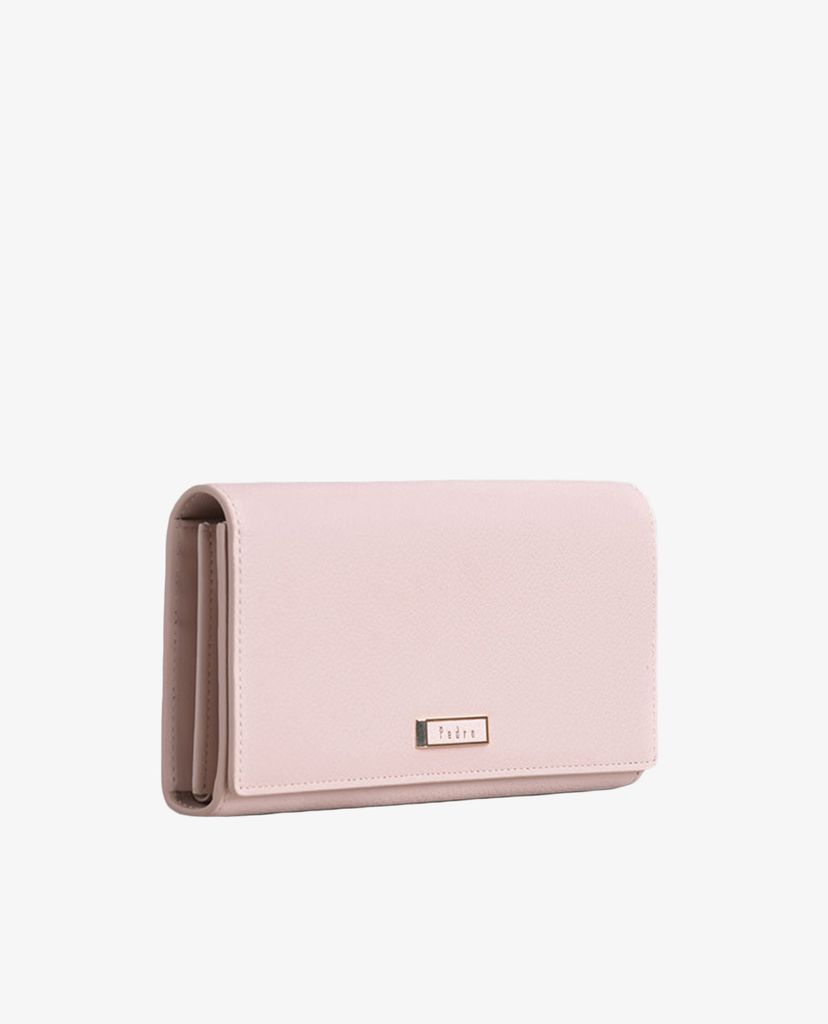 PEDRO - Ví cầm tay nữ chữ nhật Pearlized Front Flap