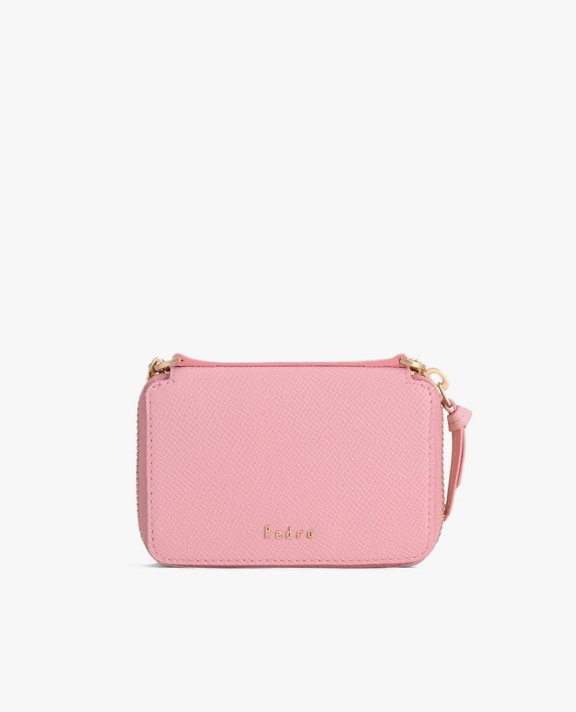 PEDRO - Ví nữ chữ nhật Leather Zip