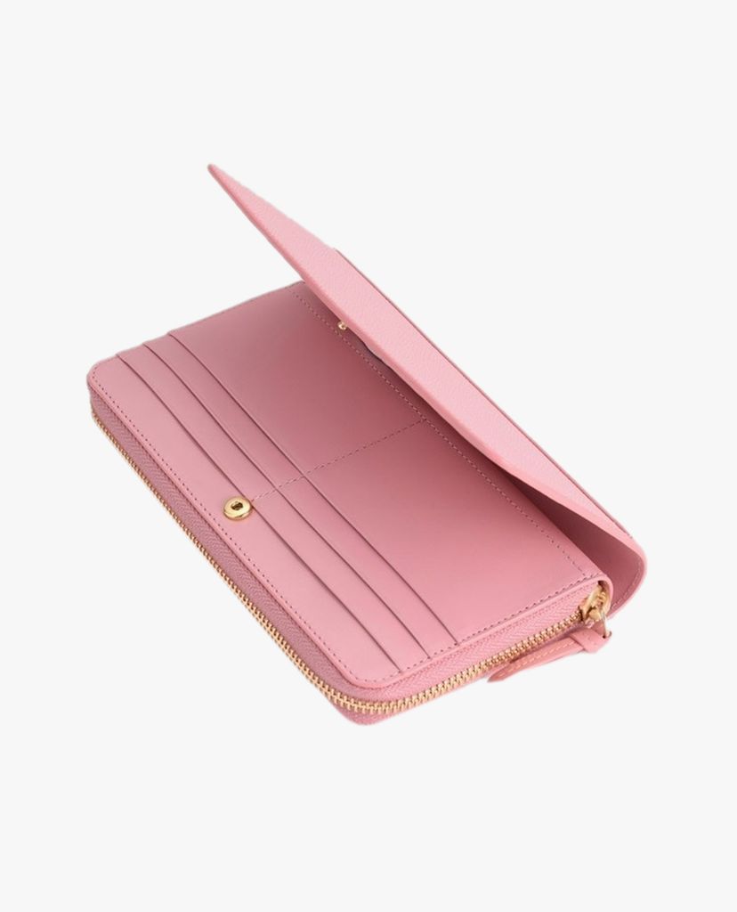 PEDRO - Ví nữ chữ nhật phom dài Leather Bi Fold