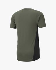 PUMA - Áo thun thể thao nam cổ tròn tay ngắn Sportstyle Evostripe